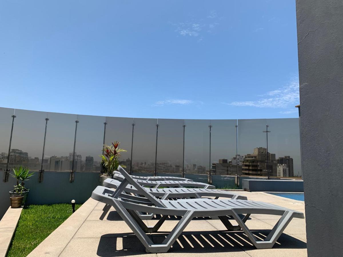 Acogedor Dpto En San Isidro Excelente Vista, Piscina Y Wifi Apartment ลิมา ภายนอก รูปภาพ