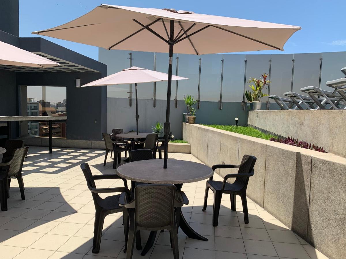 Acogedor Dpto En San Isidro Excelente Vista, Piscina Y Wifi Apartment ลิมา ภายนอก รูปภาพ